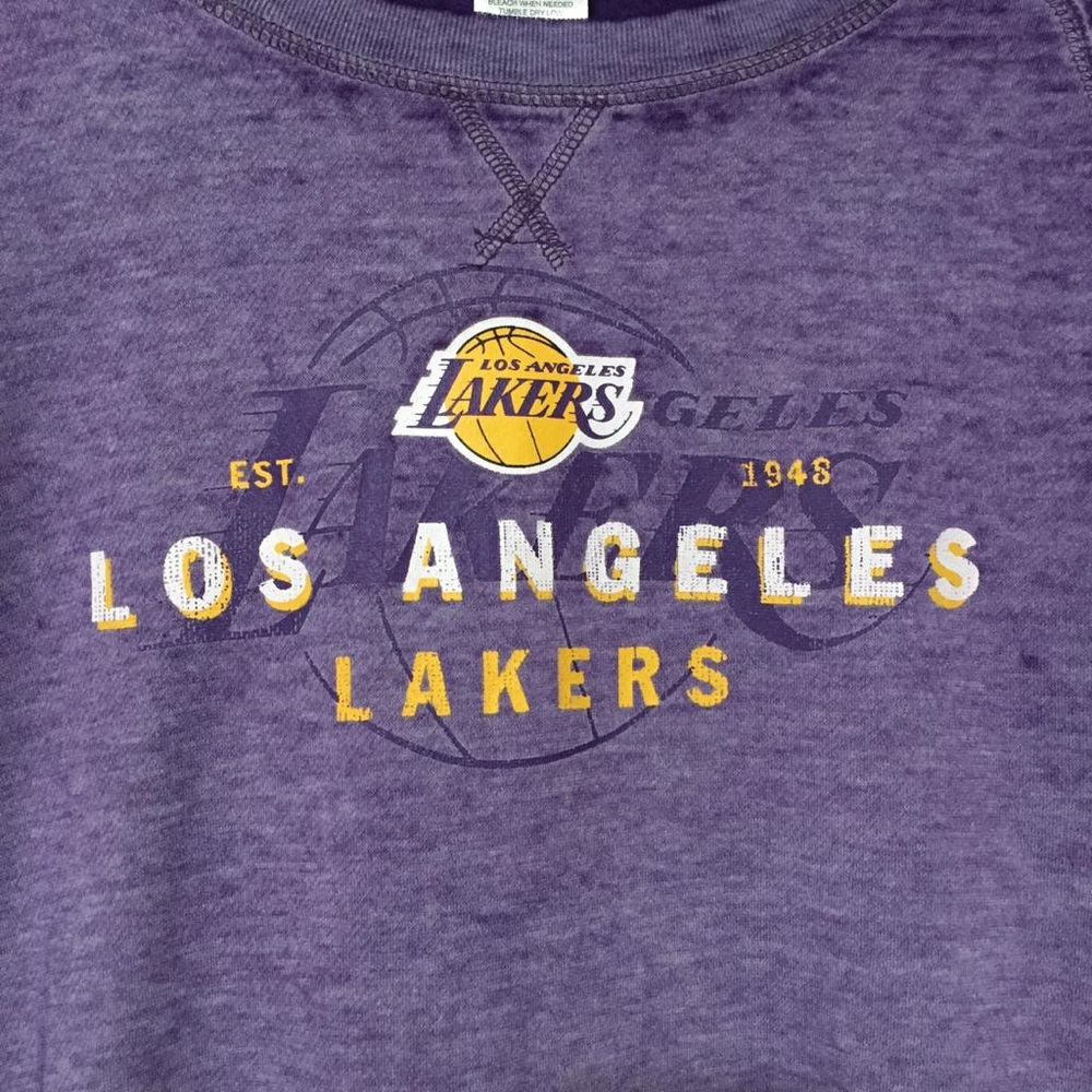 NBA Los Angeles Lakers Women's XL Retro Sweatshirt